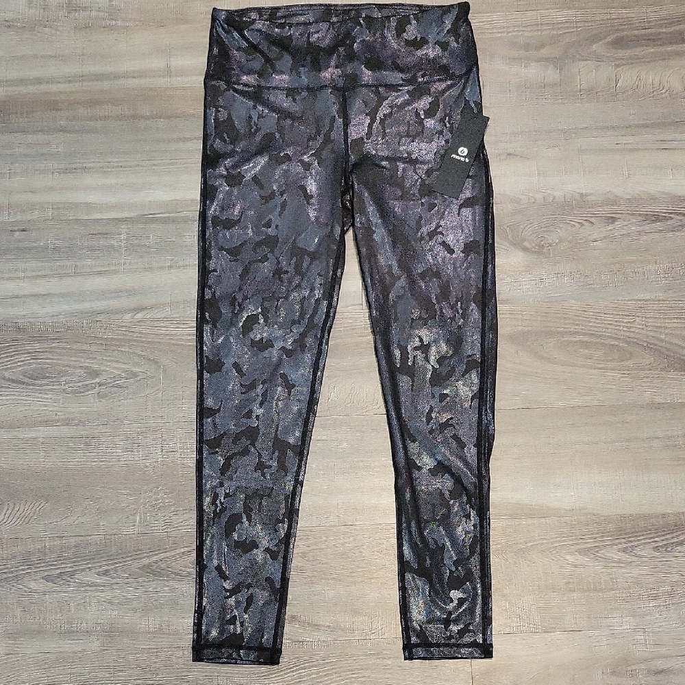 Mono B Black and Gray Leggings